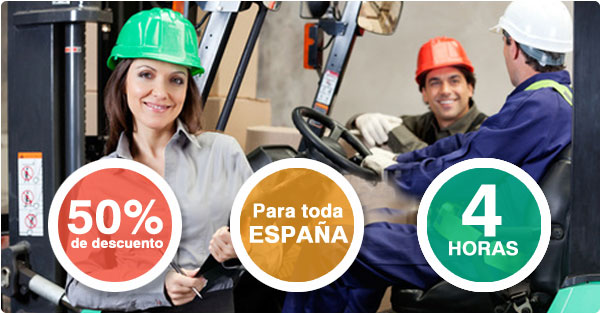 Oferta de renovacion del carnet de carretillero